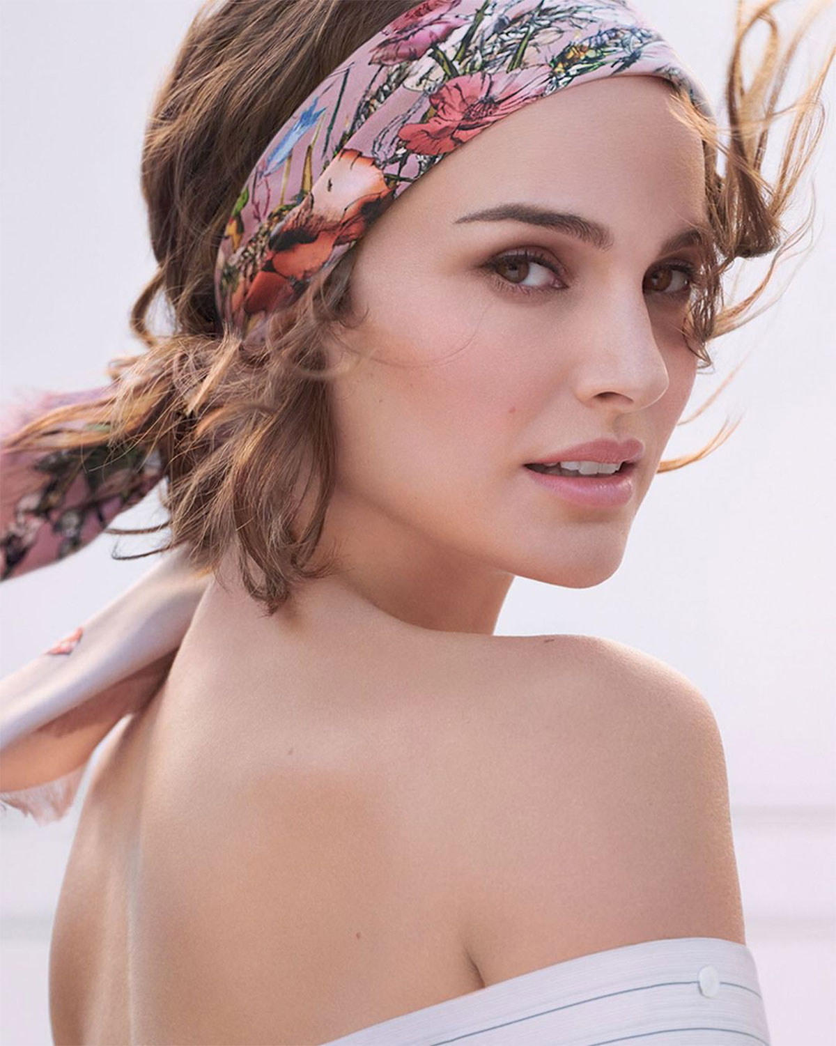 Oscarwinning actress Natalie Portman 36 almost bares all as she strips  off for Miss Dior perfume campaign  The Sun